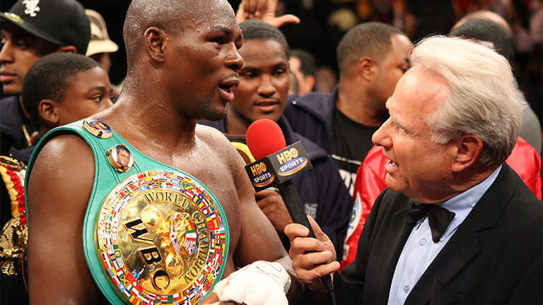 Larry Merchant to Floyd Mayweather: ‘I would kick your ass’