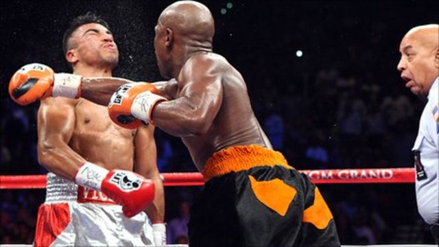 Floyd Mayweather’s Win Against Victor Ortiz Sparks Controversy
